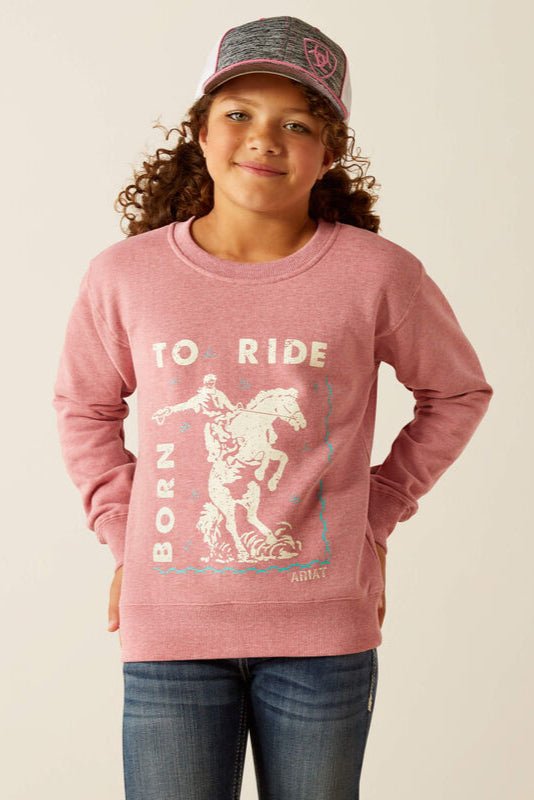 Youth Junior Rider Crew Neck Sweatshirt - Allure Boutique WY