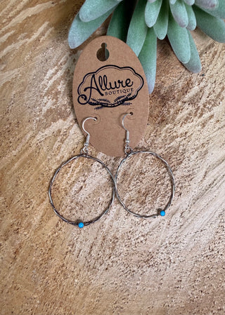 Kingman Twisted Hoop Earrings