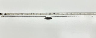 White Buffalo Black 4 Stone Bar Necklace