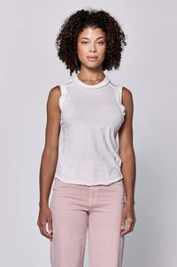 Zo Tank White - Allure Boutique WY