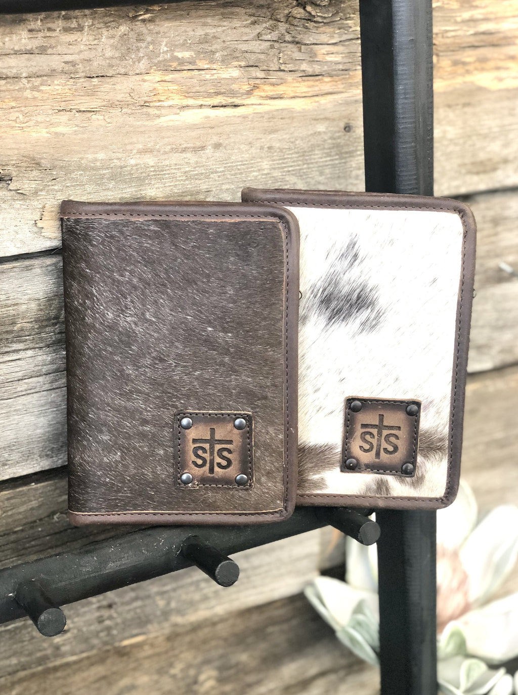 Cowhide Magnetic Wallet - Allure Boutique WY