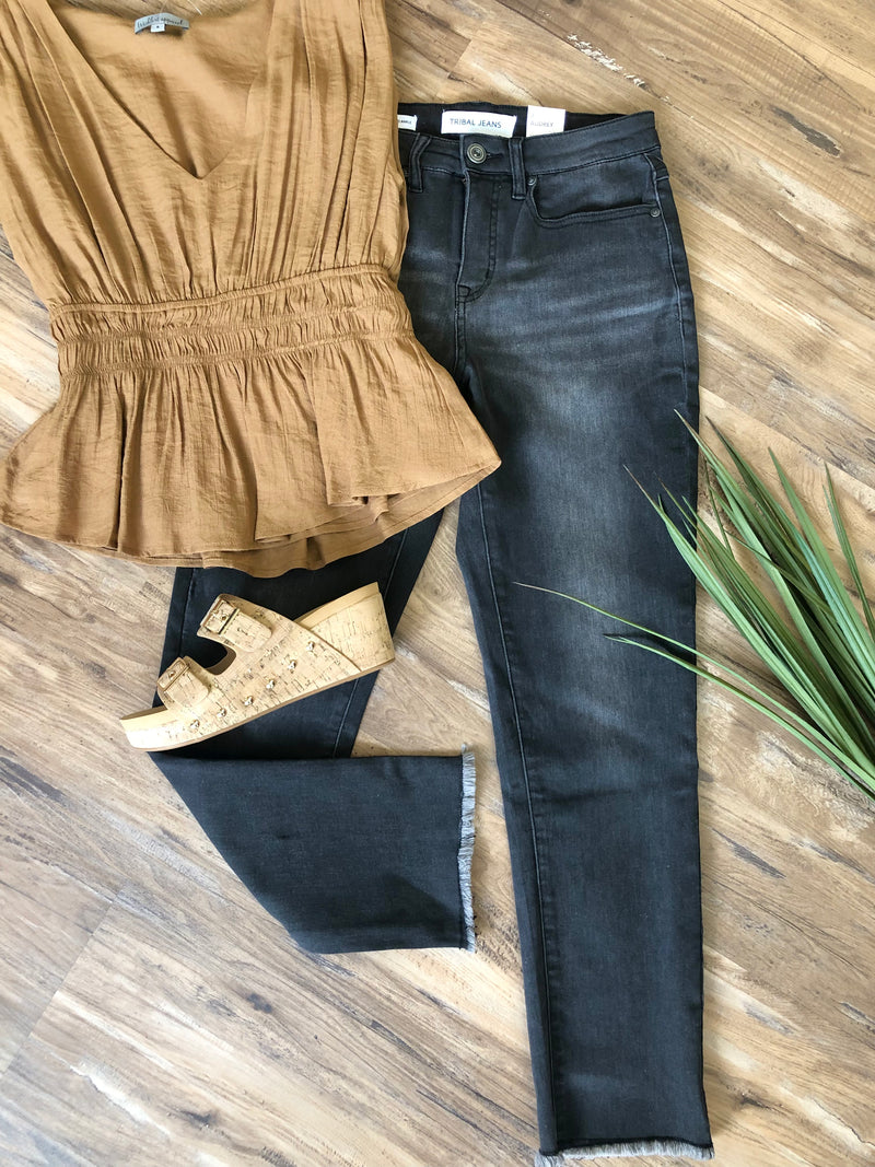 Granite Audrey Ankle Girlfriend Pant
