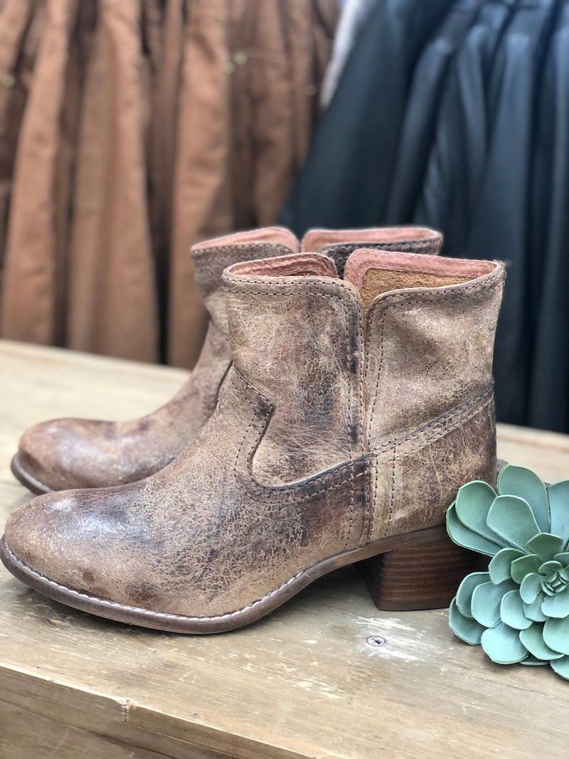 Walnut Grove Tan Bootie