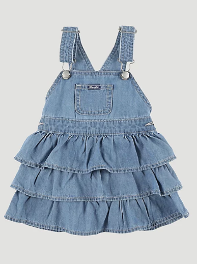 Wrangler® Baby Girl Skirtall