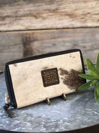 Cowhide Bifold Wallet - Allure Boutique WY