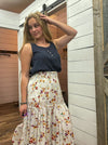Maci Mardi Grass Maxi Skirt