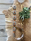 Western Concho Belt with Leather Strap
